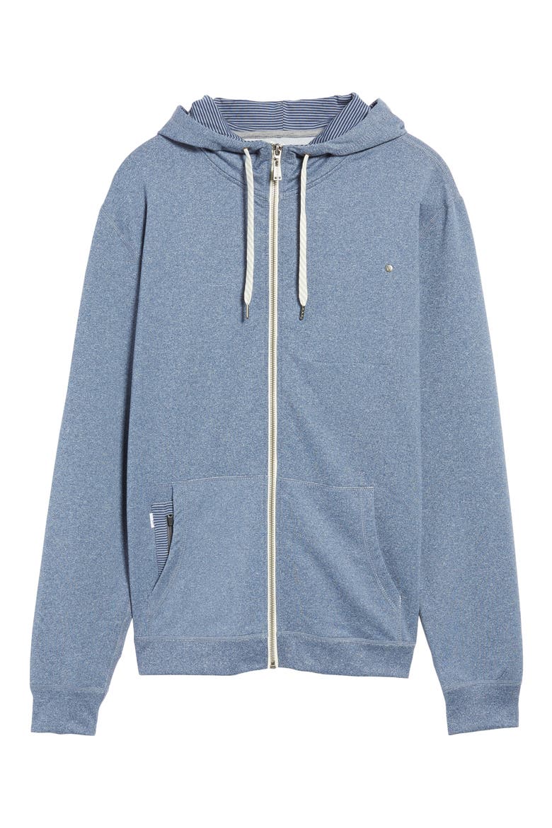 Movement Zip Hoodie, Alternate, color, HEATHER NAVY