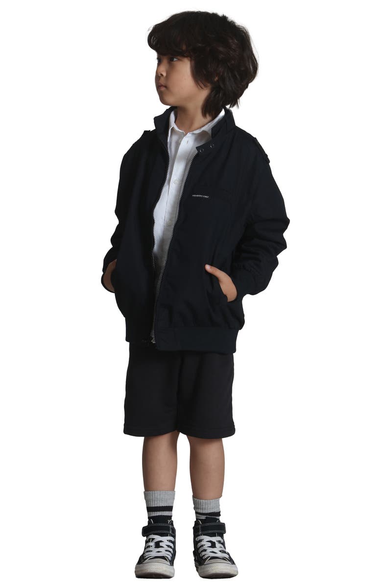 Members Only Iconic Racer Jacket, Alternate, color, Black