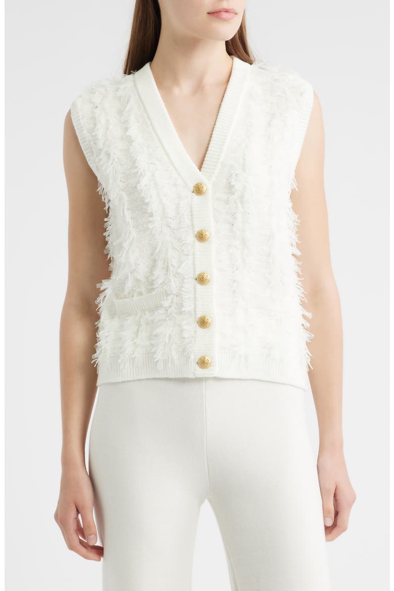 Sterling Sweater Vest, Main, color, IVORY