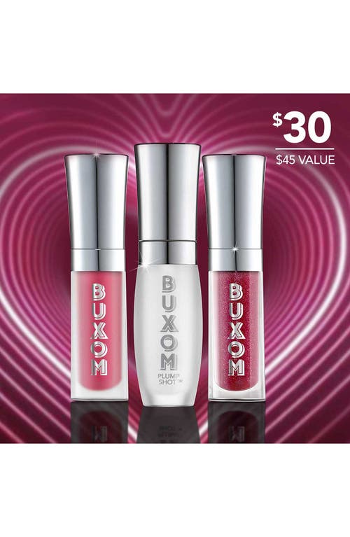Buxom Best Of Plumping Mini Plumping Lip Kit $45 Value In No Color