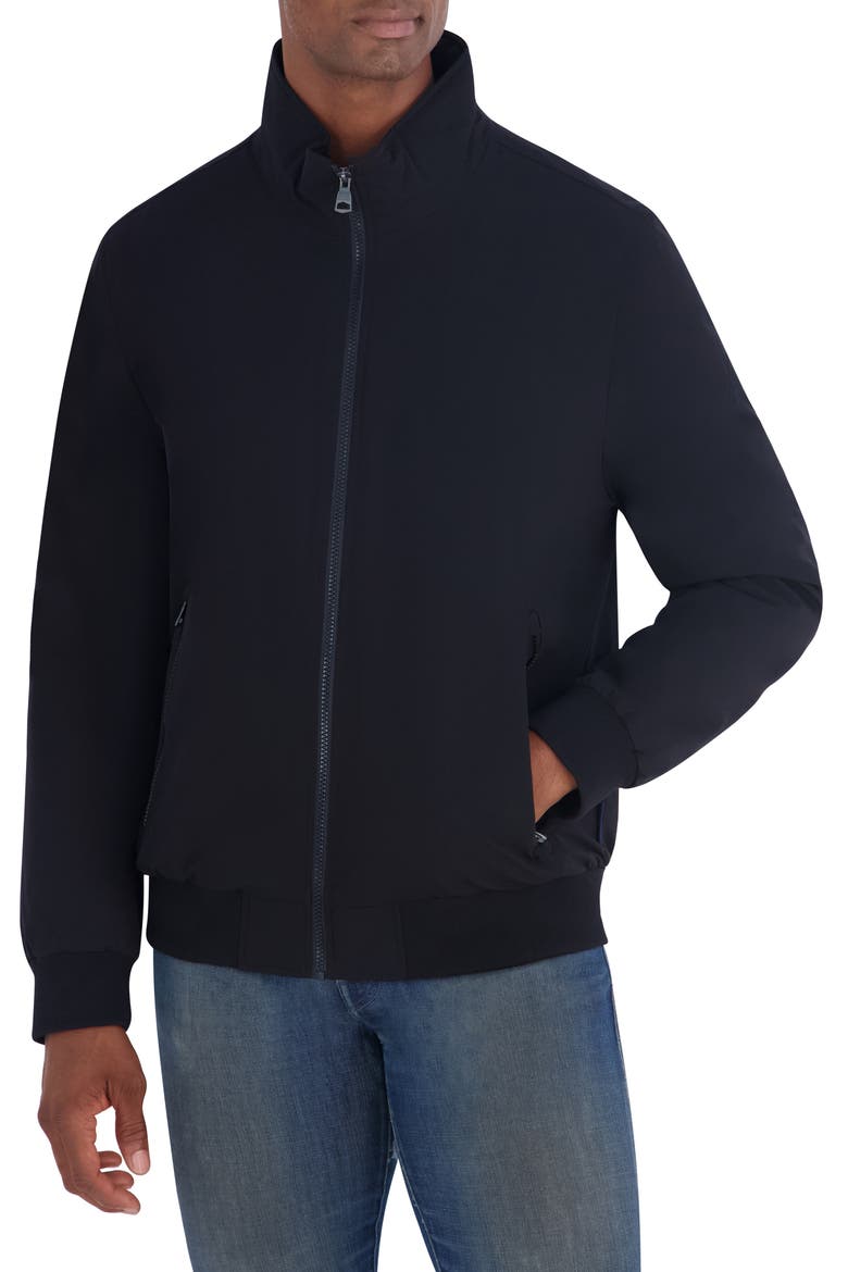Bomber Jacket, Alternate, color, BLACK