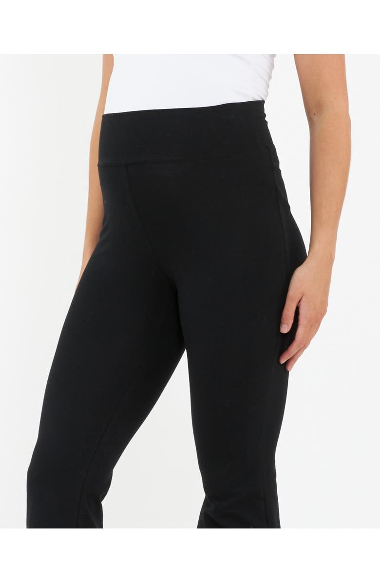 Ripe Maternity Organic Jersey Flare Pant, Alternate, color, Black