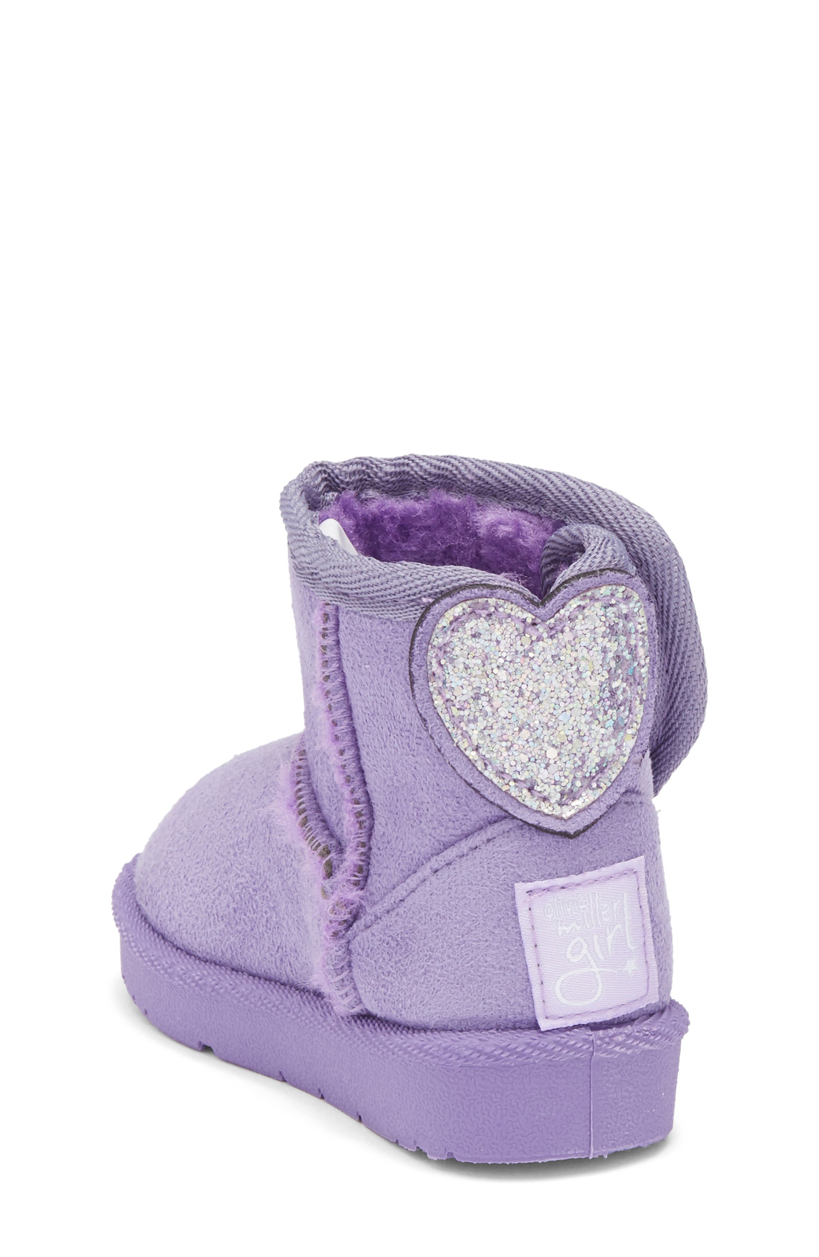 OLIVIA MILLER Kids' Spark Heart Bootie, Alternate, color, 
