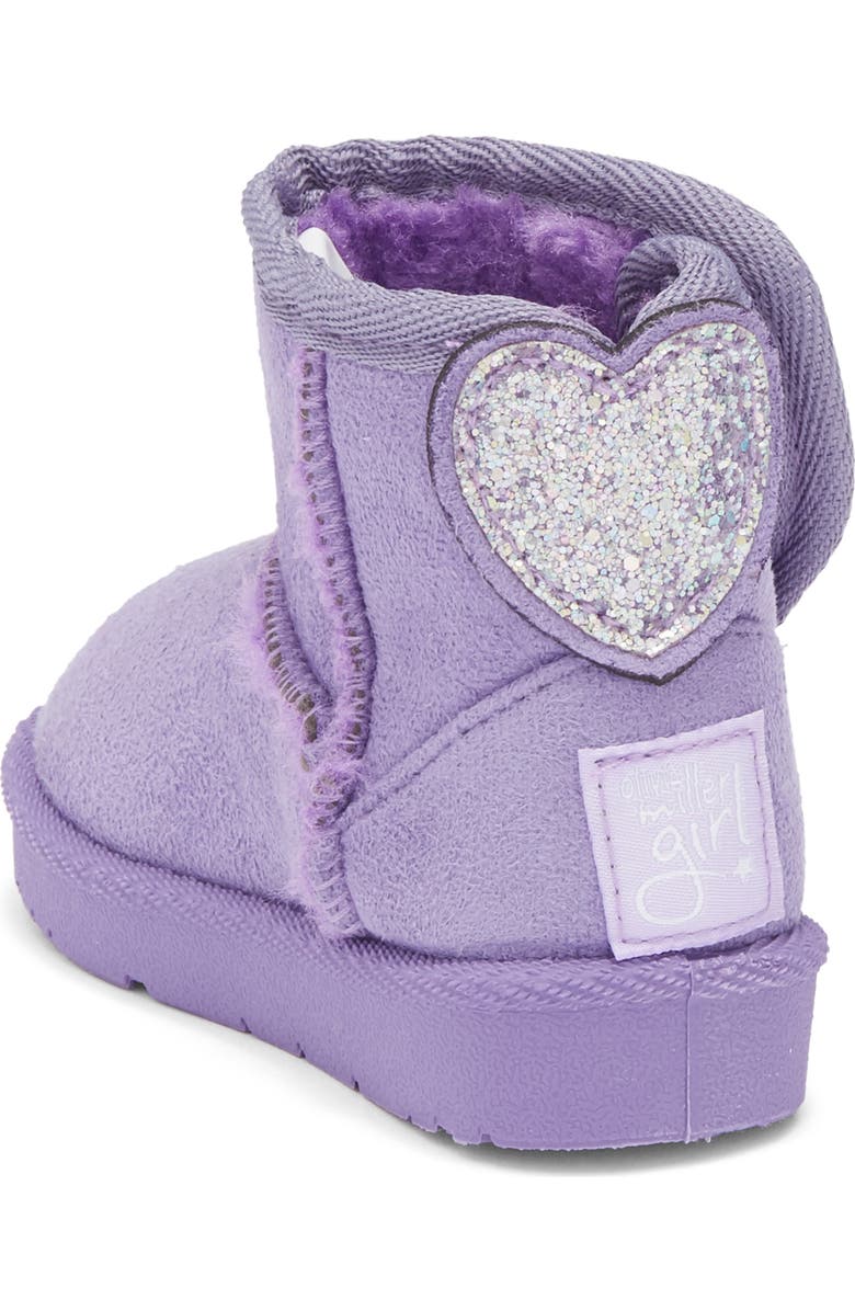 OLIVIA MILLER Kids' Spark Heart Bootie, Alternate, color,