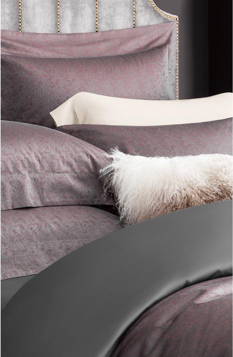 Togas Ashton Duvet Cover, Alternate, color, Red