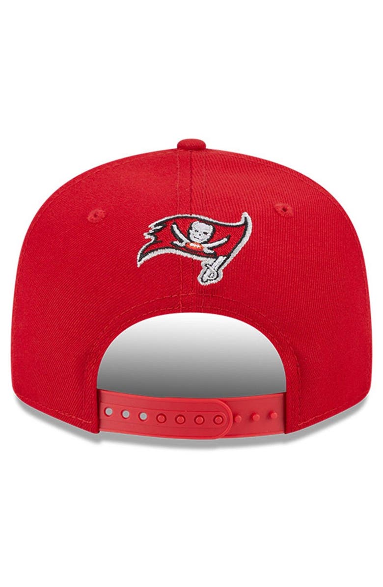 New Era Men's New Era Red Tampa Bay Buccaneers 2023 NFL Draft 9FIFTY Snapback Adjustable Hat, Alternate, color, 