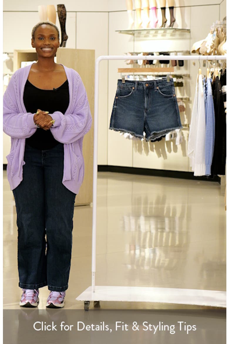 Western Cutoff Denim Shorts video