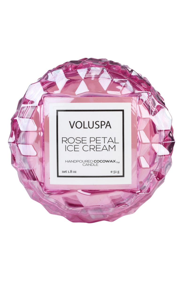 Voluspa Roses Macaron Candle, Main, color, Rose Petal Ice Cream