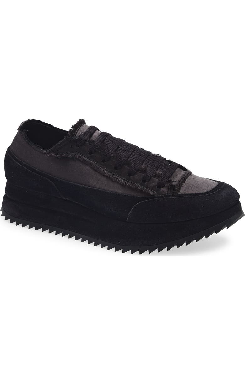 Pedro Garcia Orella Platform Sneaker, Main, color, Off Black - Tonal