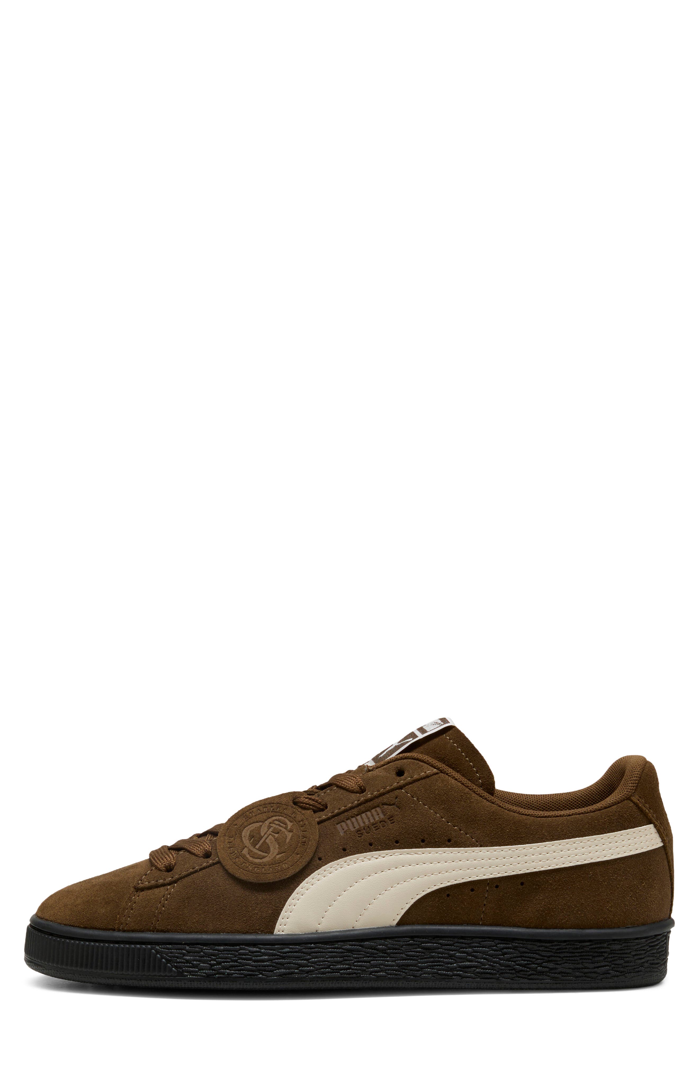 Suede Charles F. Stead VI Sneaker, Alternate, color, AGED COPPER/ ALPINE SNOW
