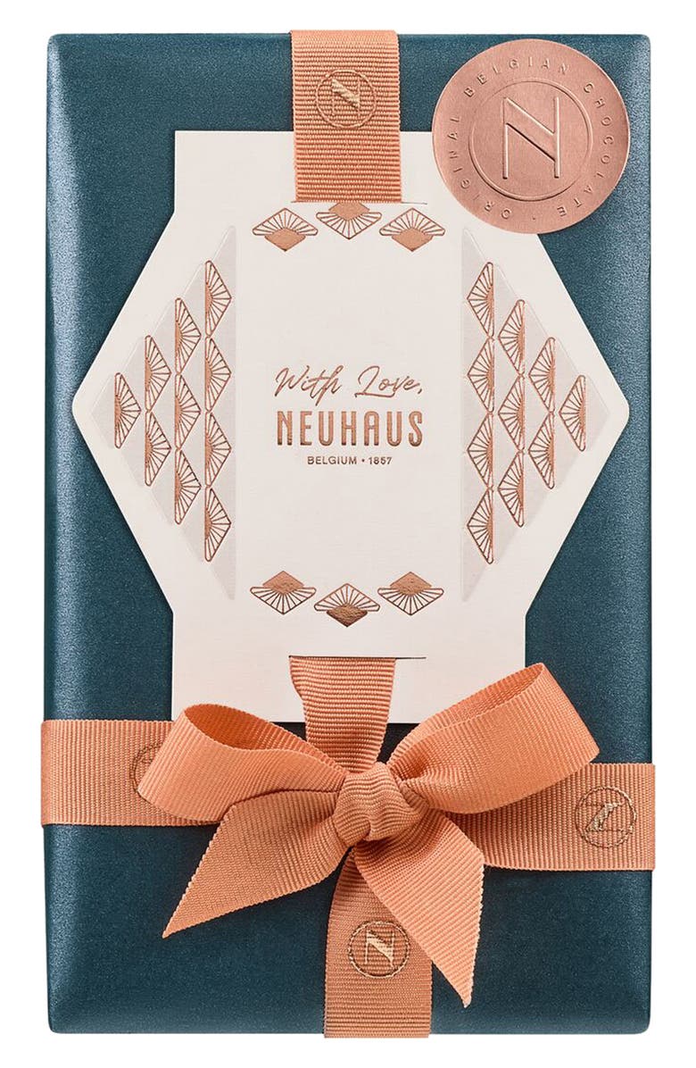 NEUHAUS Father's Day Ballotin 19-Piece All Dark Chocolate Box, Main, color,