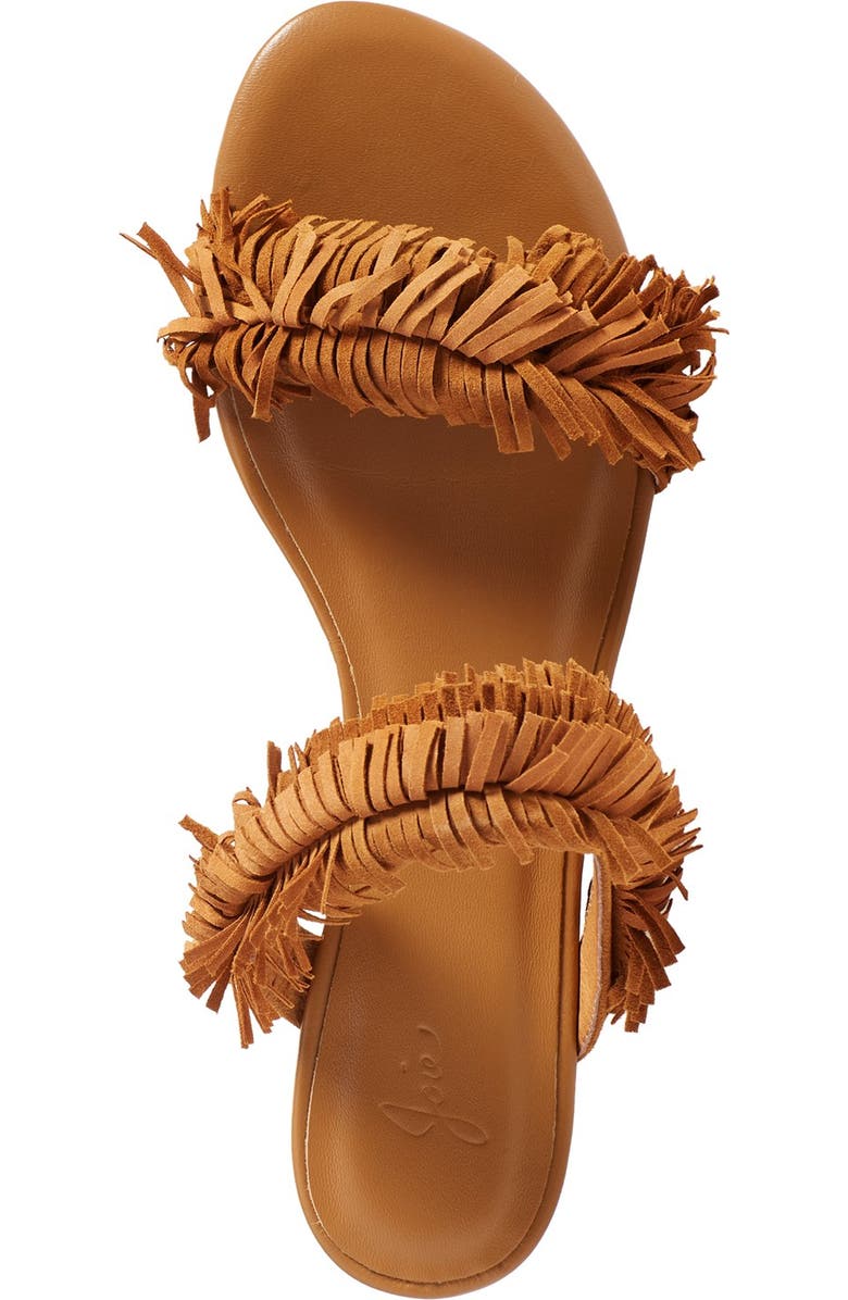 Joie 'Pippa' Fringe Slide Sandal, Alternate, color,
