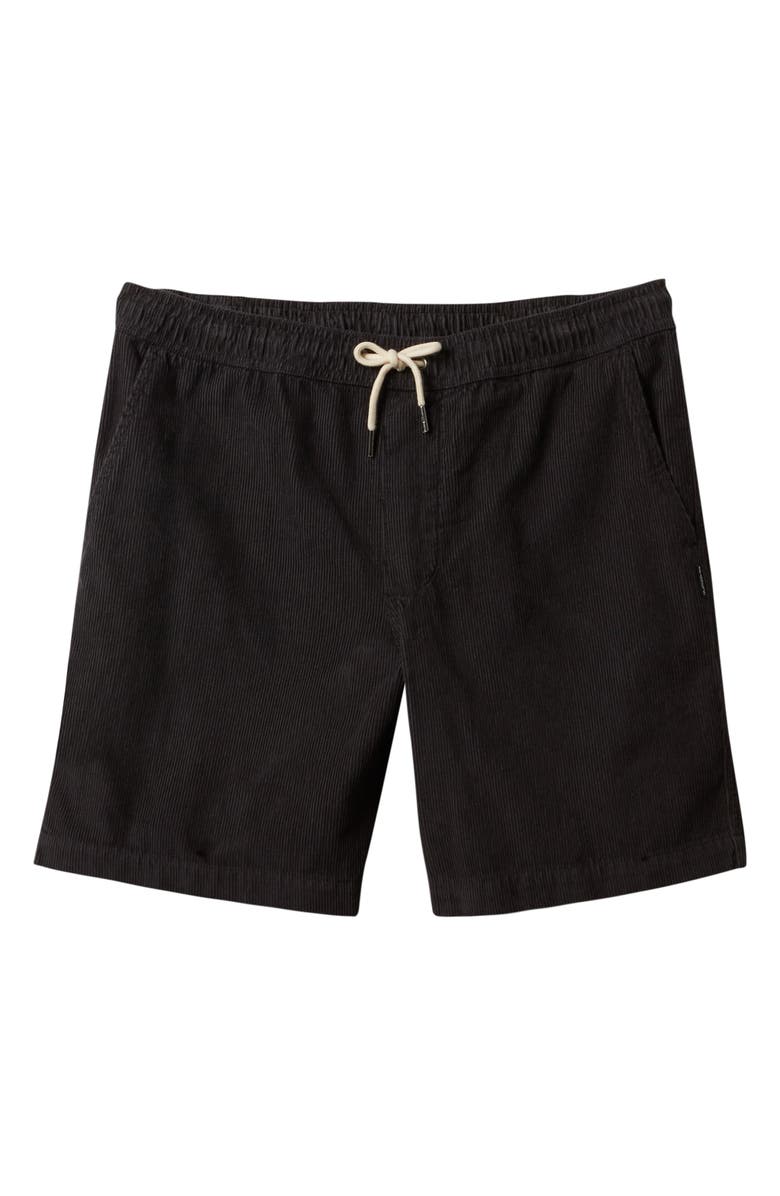 Quiksilver Taxer Corduroy Drawstring Shorts, Alternate, color,