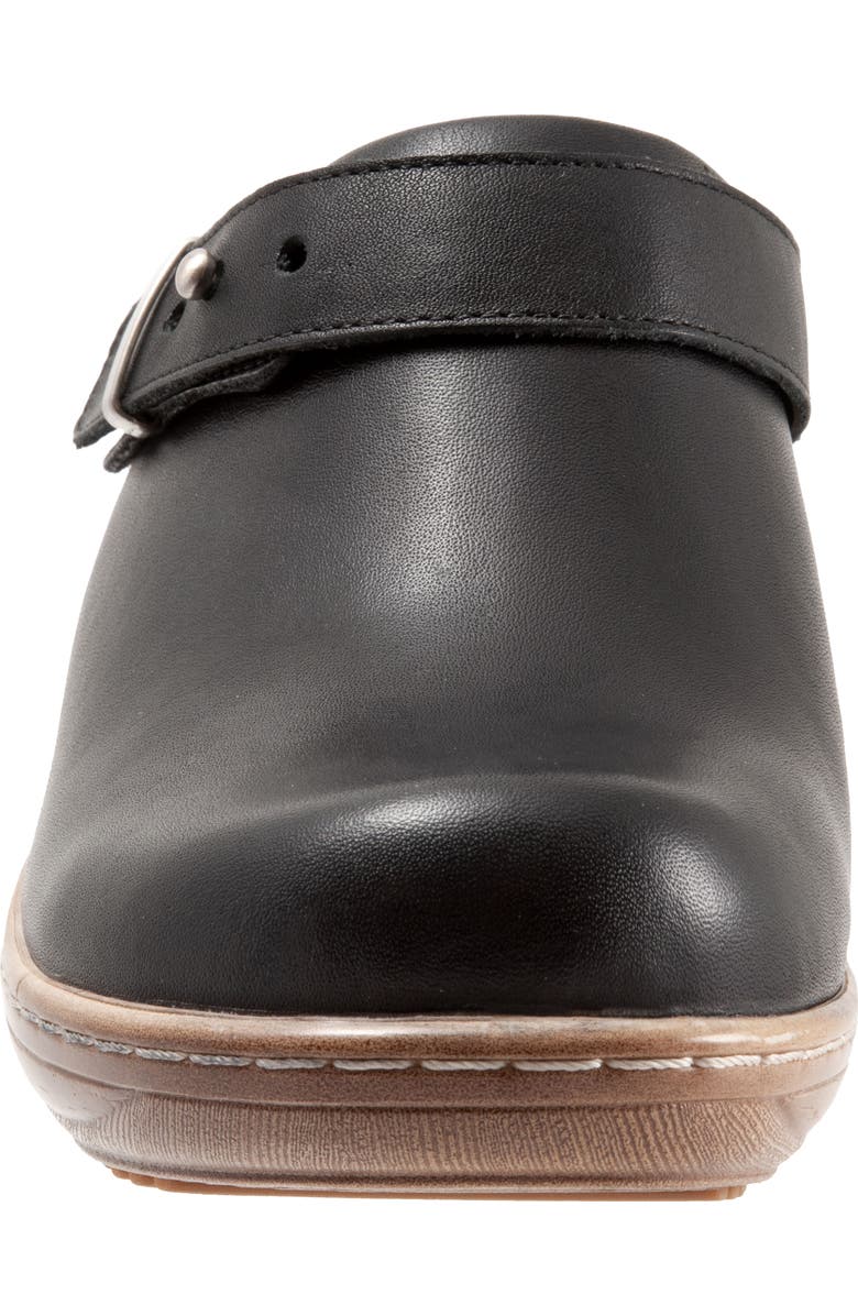 SoftWalk<sup>®</sup> Marquette Clog, Alternate, color, Black Leather