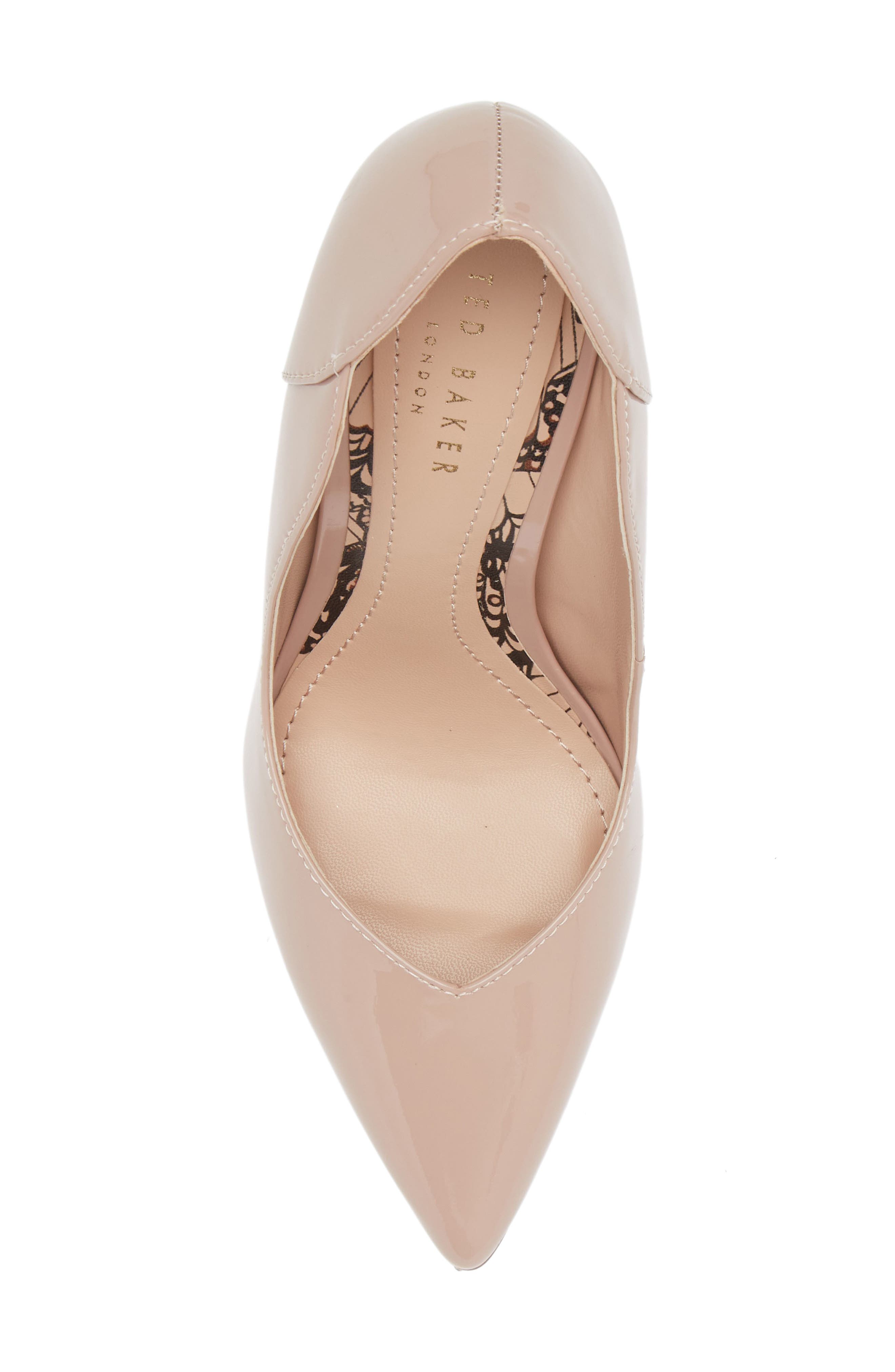 Ted Baker London Orlinay Patent Pointed Toe Pump, Alternate, color, 