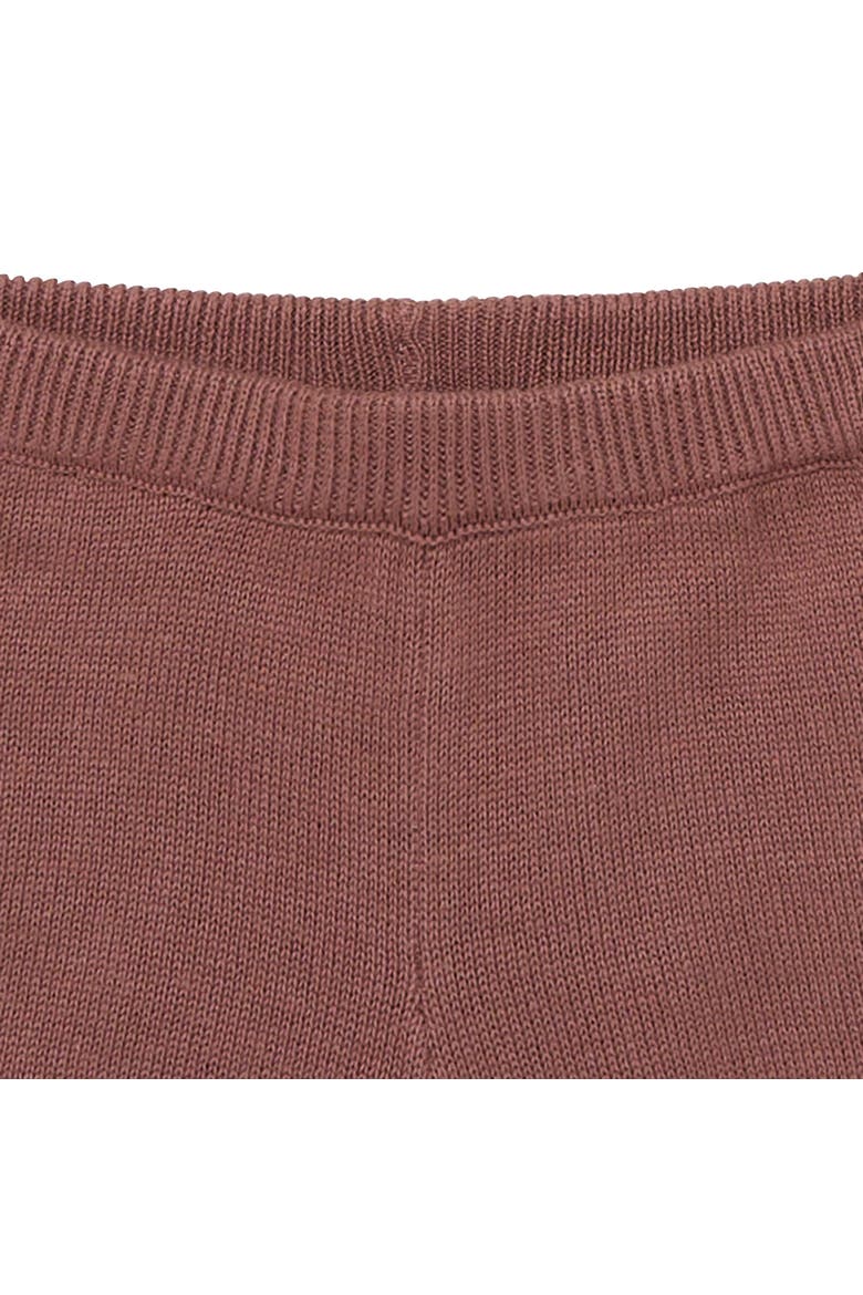 2-Piece Baby Johnny Collar Sweater Knit Set, Alternate, color, Brown