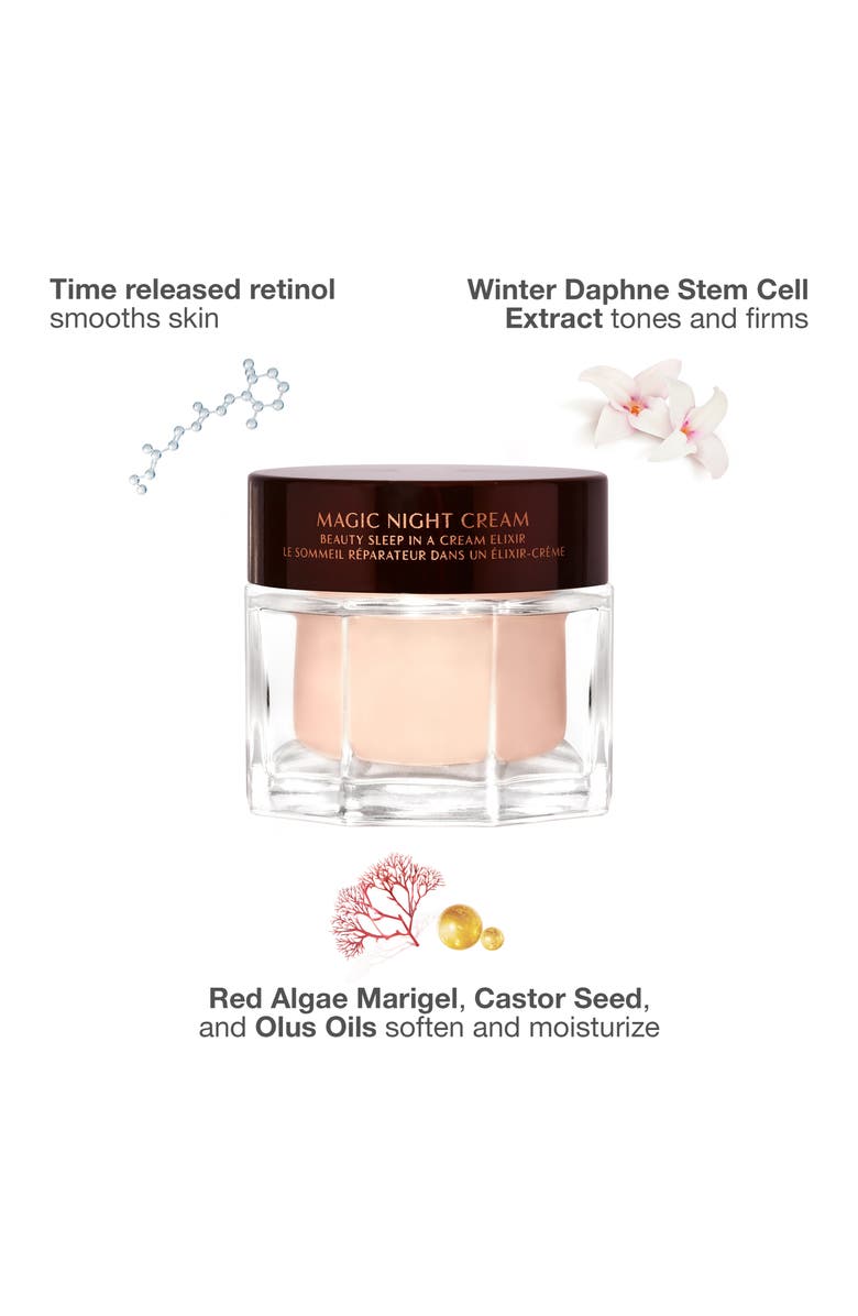 Charlotte Tilbury Refillable Magic Night Moisturizer with Retinol, Alternate, color, Jar