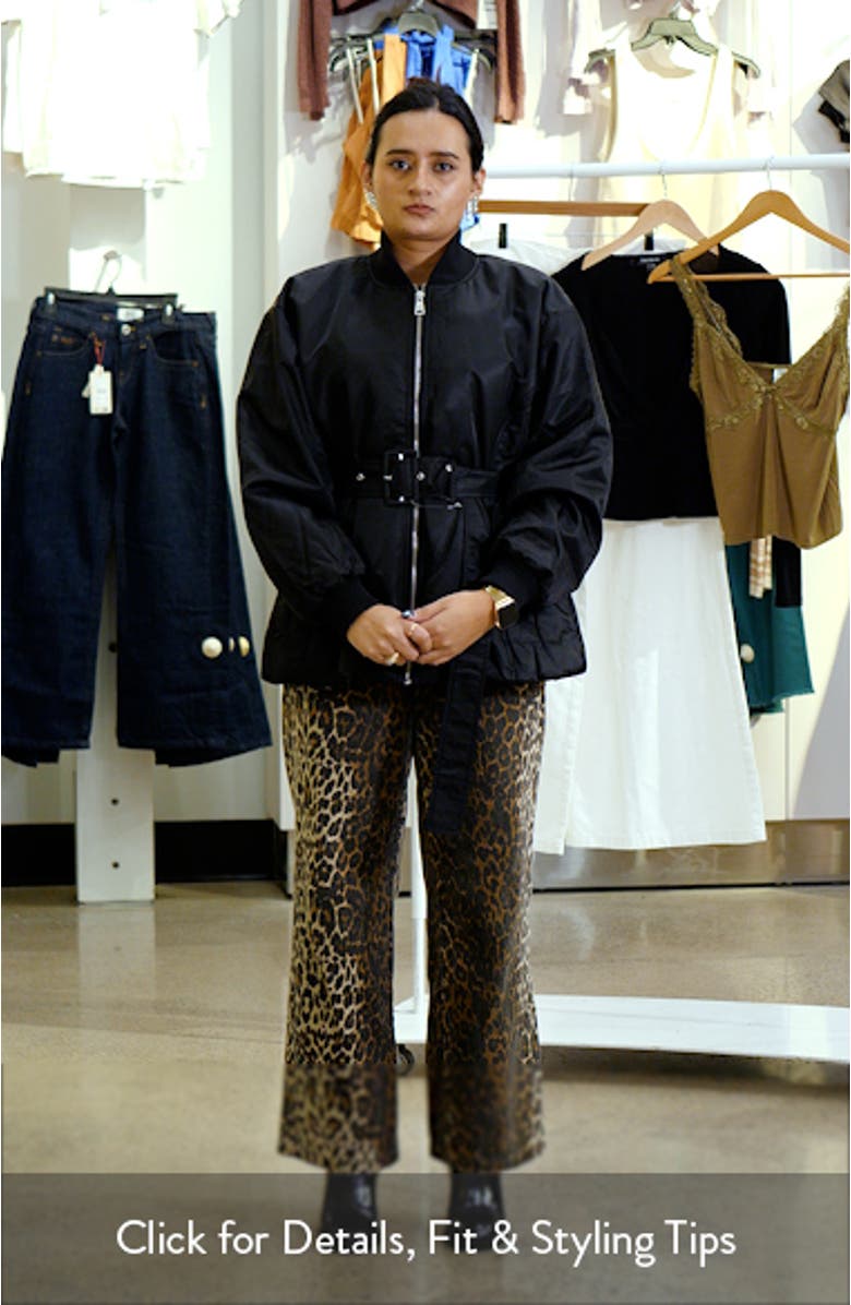 Eryn Belted Nylon Jacket, sales video thumbnail