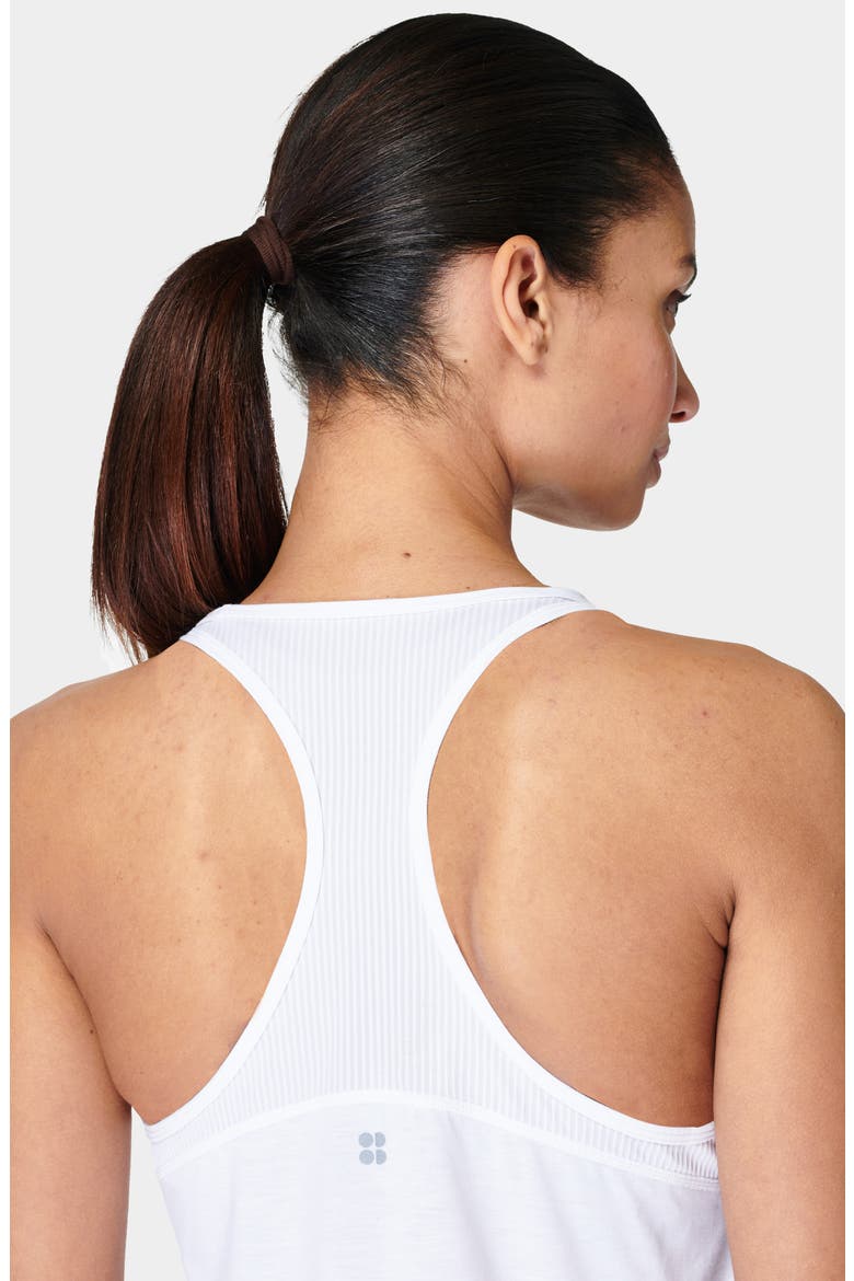 Breath Easy Running Tank Top, Alternate, color, WHITE
