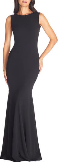 Leighton Sleeveless Mermaid Evening Gown