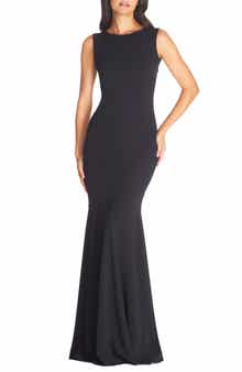 Dress the Population Leighton Sleeveless Mermaid Evening Gown