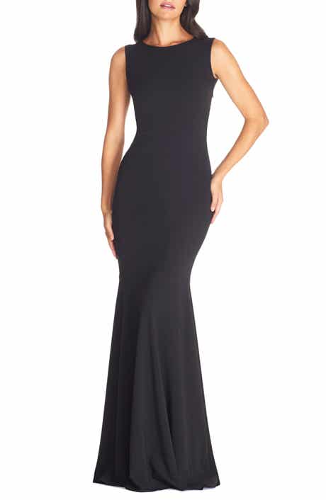 Dress the Population Leighton Sleeveless Mermaid Evening Gown