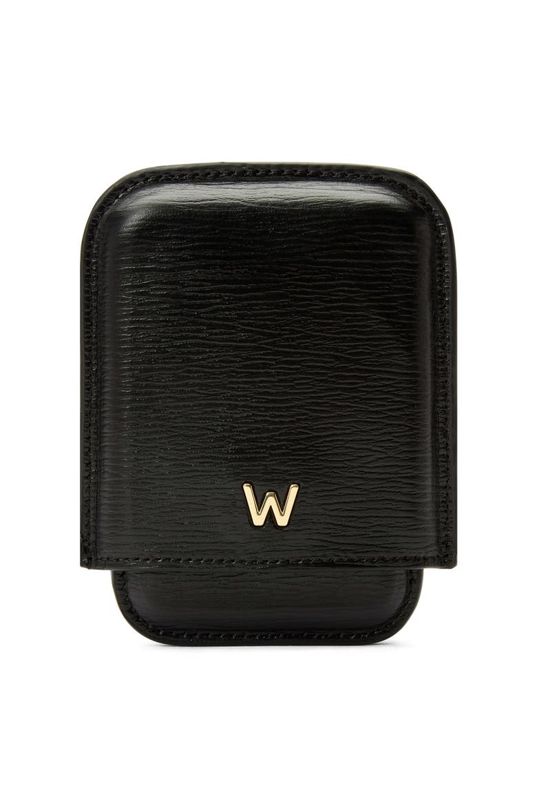 W Moulded Card, Main, color, Black