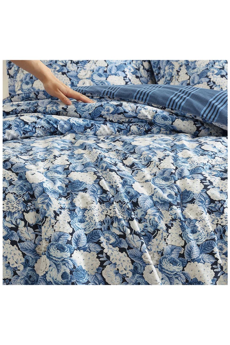 Sweet Memories Comforter Set, Alternate, color, DARK BLUE