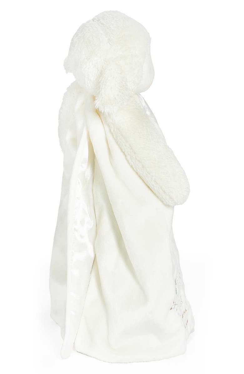 Bunnies by the Bay Kiddo the Lamb Buddy Blanket, Alternate, color, White