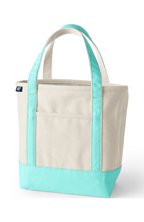 LANDS' END LANDS' END OPEN TOP CANVAS TOTE BAG 
