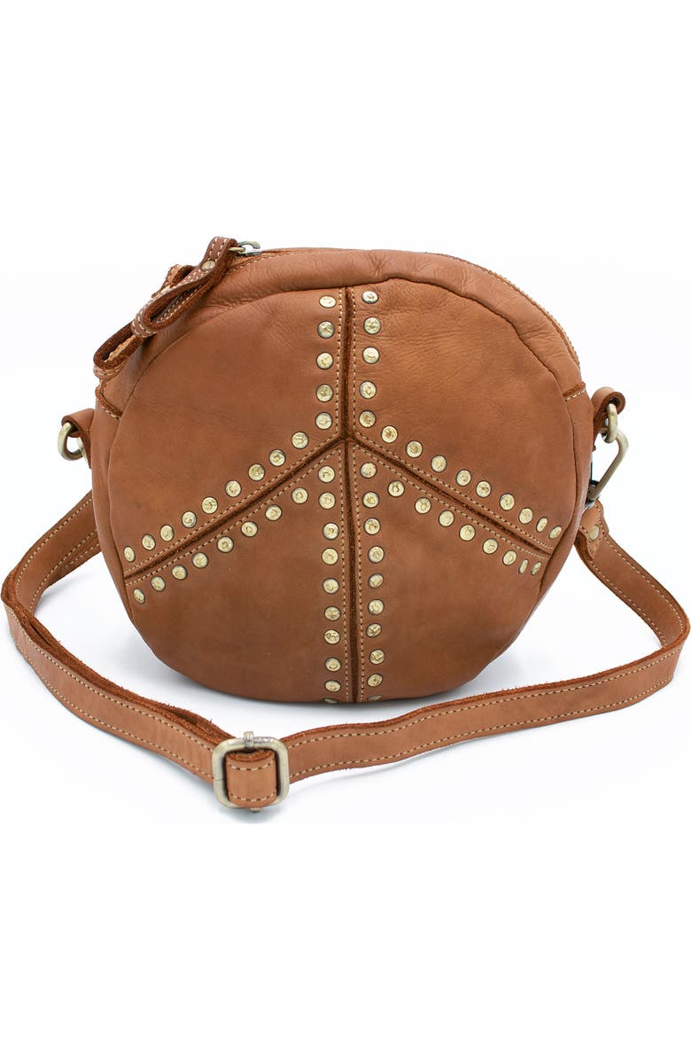 Bolsa Nova Peace Bag, Main, color, Cognac