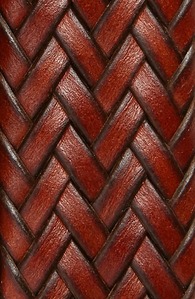 Cole Haan Woven Leather Belt, Alternate, color, 