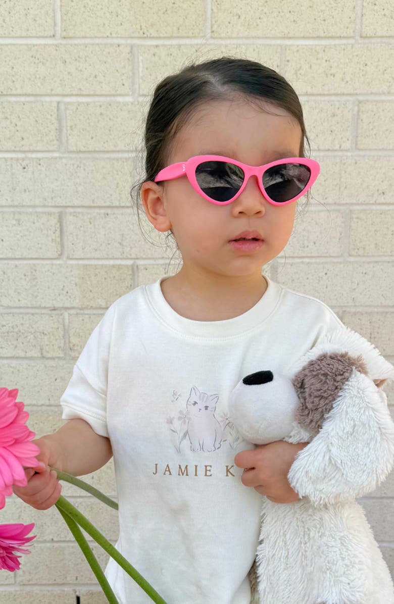 Babiators Kids' Pink Cat Eye Sunglasses, Alternate, color, Think Pink