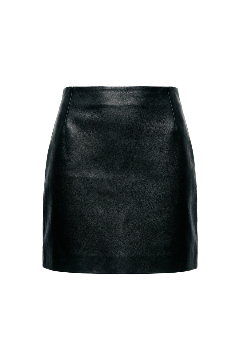 Minnie Stretch Skirt, Alternate, color, Black