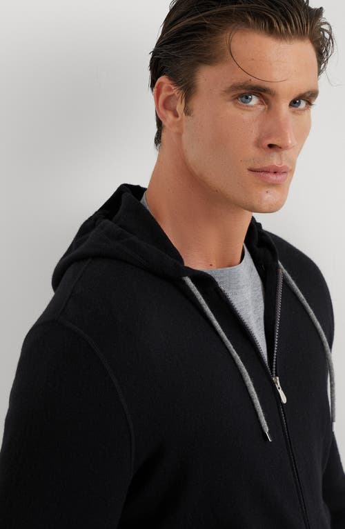 Brunello Cucinelli Sweatshirt-style Cardigan In Black