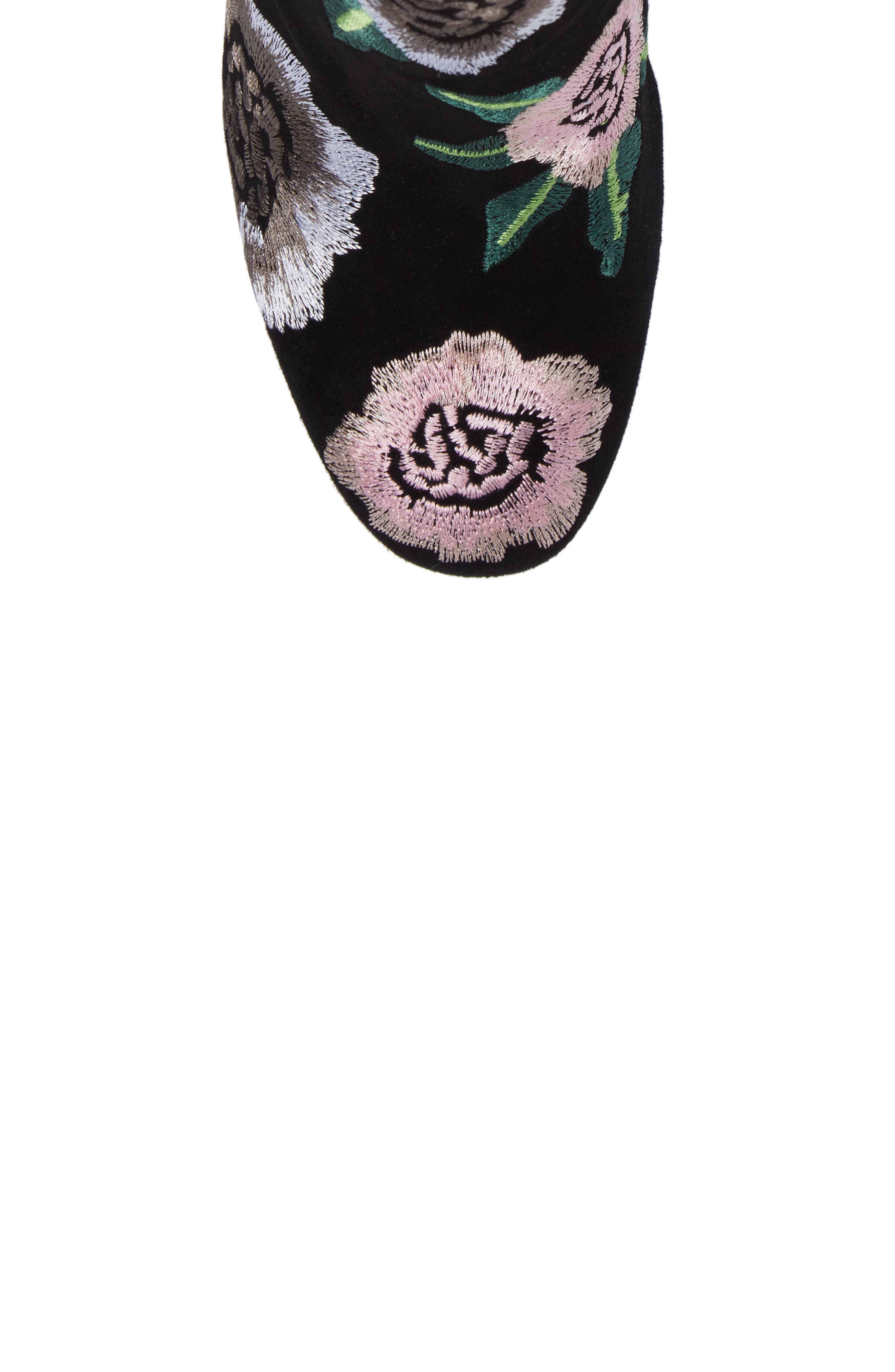 Rebecca Minkoff Bryce Flower Embroidered Bootie, Alternate, color, 