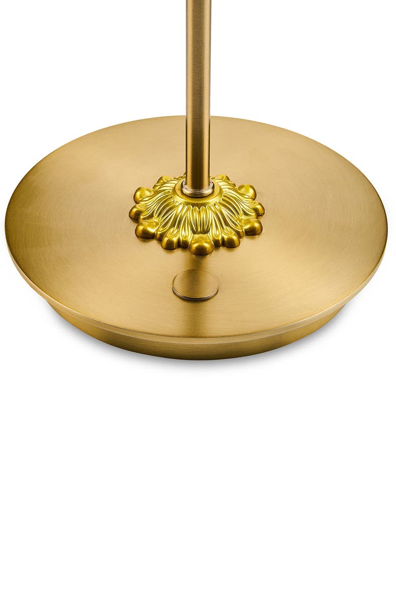 MACKENZIE CHILDS Courtly Check LED Rechargeable Dome Table Lamp, Alternate, color, Black