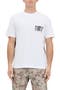 Airbrush Logo Cotton Graphic T-Shirt