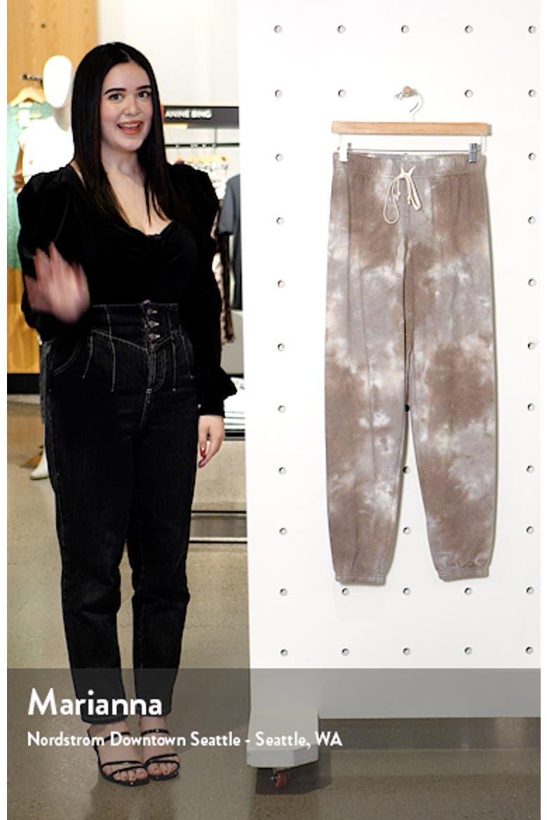 Tie Dye Boyfriend Joggers video