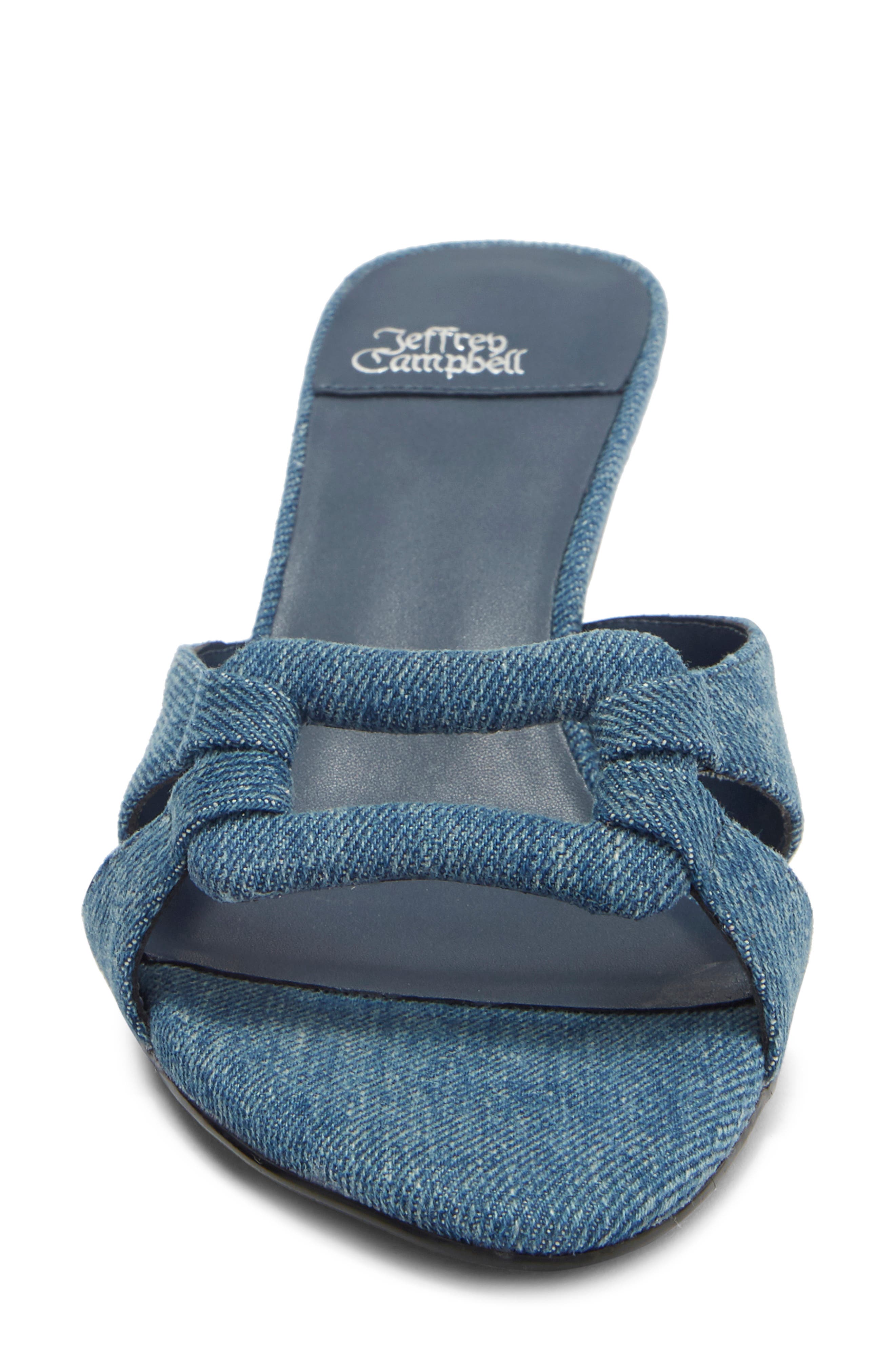 Chisme Slide Sandal, Alternate, color, BLUE DENIM
