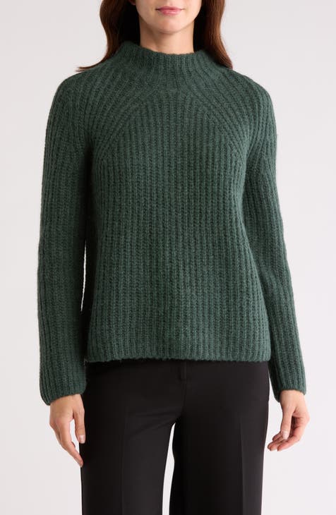 Ribbed Turtleneck Sweater