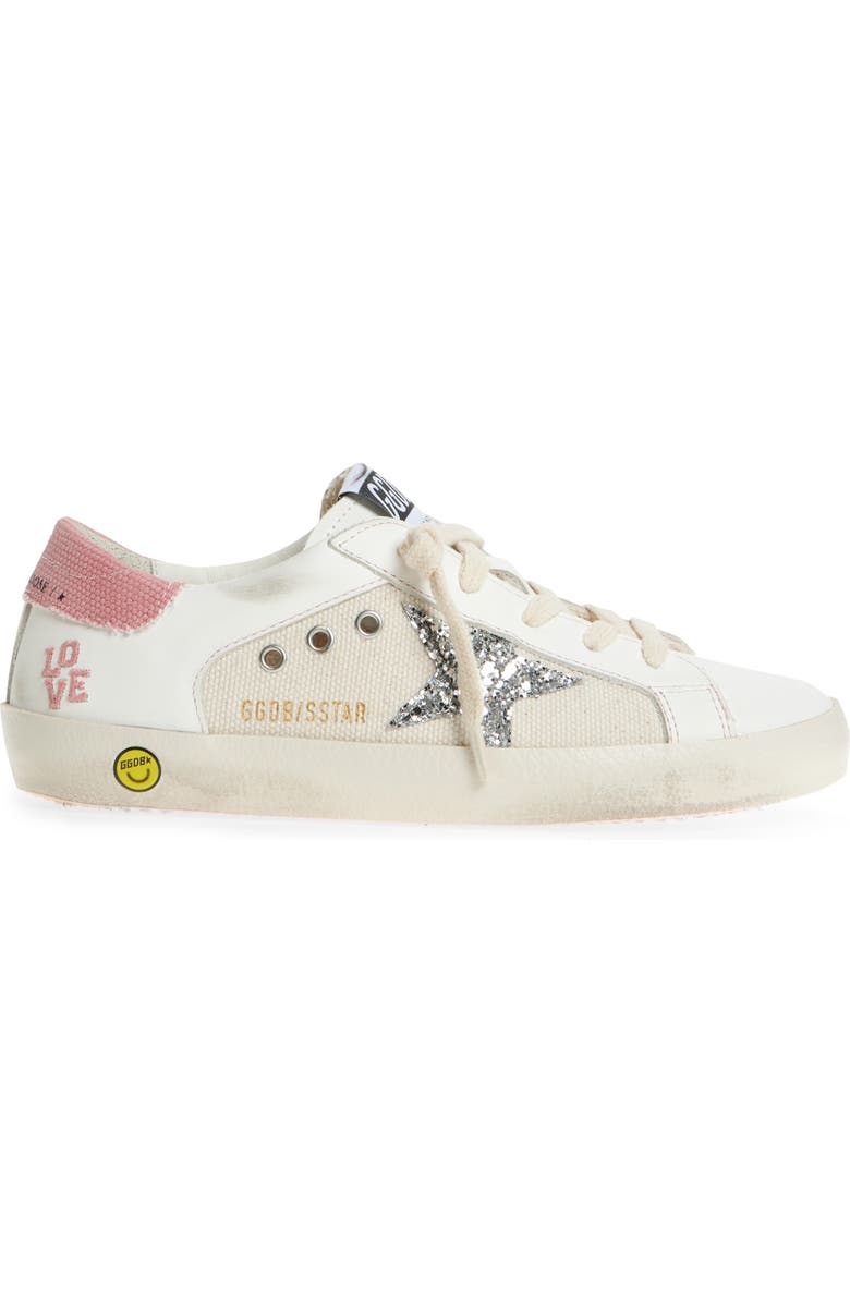 Golden Goose Kids' Super-Star Double Quarter Sneaker, Alternate, color,