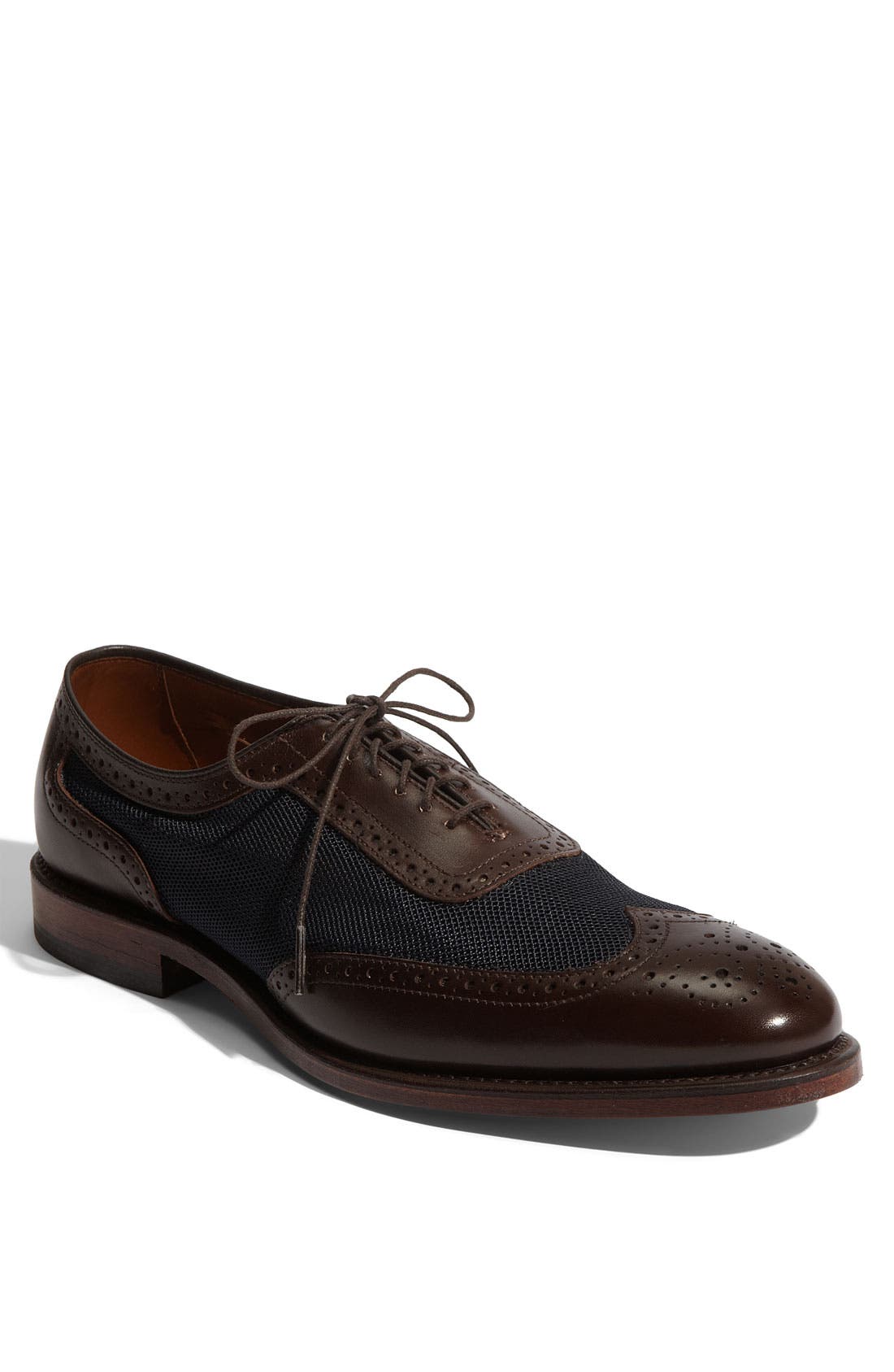 'Strawfut' Oxford, Main, color, BROWN/NAVY