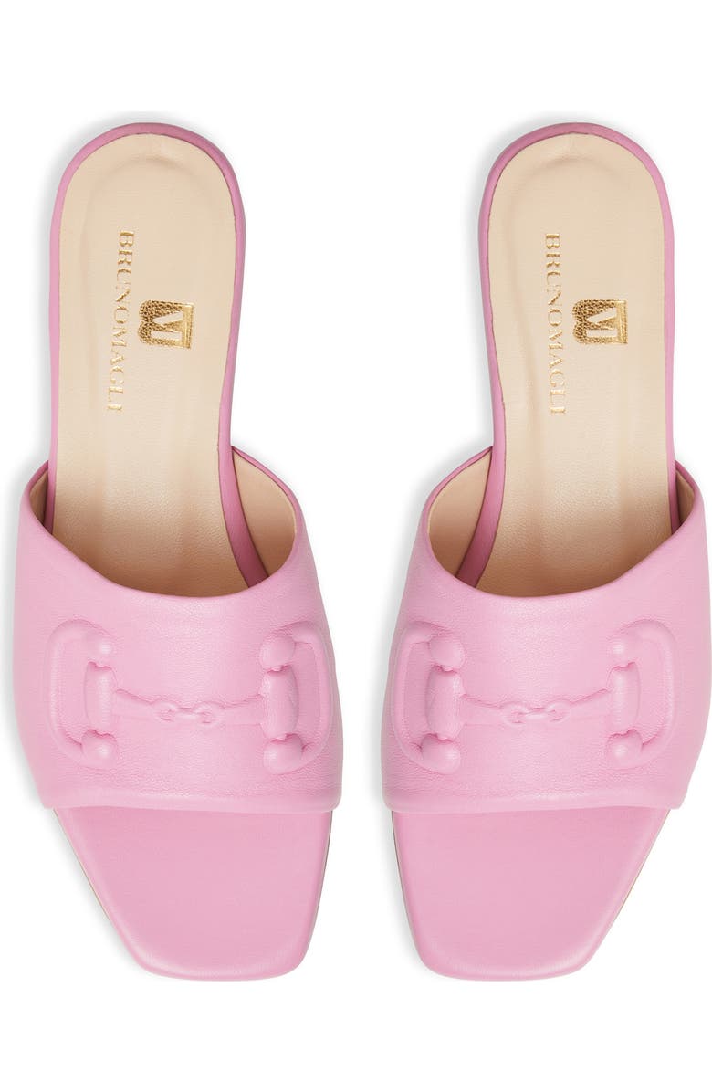 Bruno Magli Nilla Embossed Bit Slide Sandal, Alternate, color,