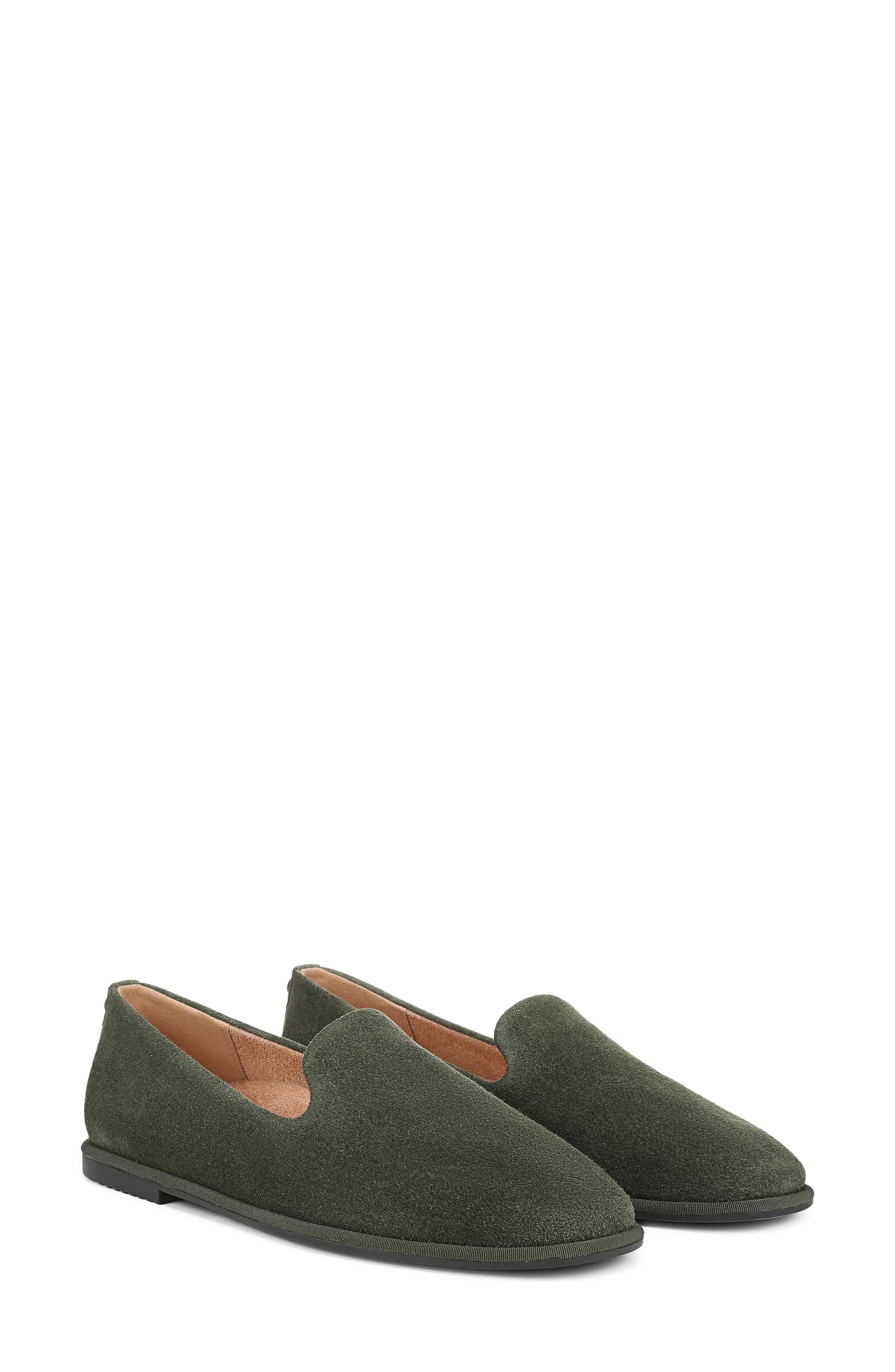 Willa 2.0 Loafer, Alternate, color, OLIVE MOSS SUEDE