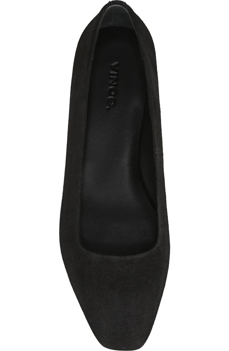 Vince Brodi Flat, Alternate, color, Black Suede