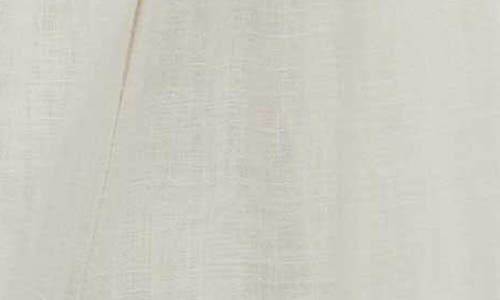 Free People Days End Pull-on Linen Blend Wide Leg Pants In White