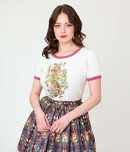 Unique Vintage Ringer Graphic Tee