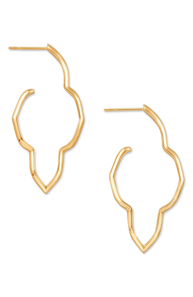Kendra Scott Darla Hoop Earrings, Main, color,