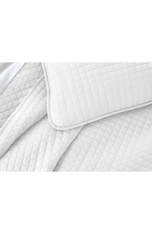 Southshore Fine Linens Vilano Springs Oversized Quilt Set In White